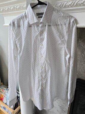 Kenneth Cole Reaction Mens Dress Shirt 15 med